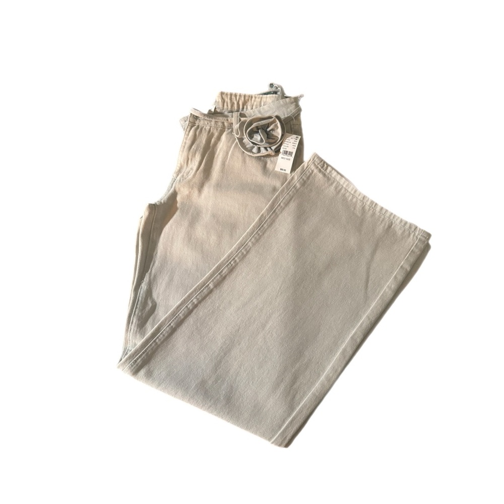 La Hearts Light Blue Wide Leg Jeans